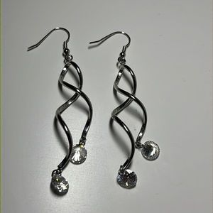 Sterling Silver Spiral Earrings